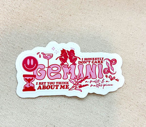 GEMINI STICKER